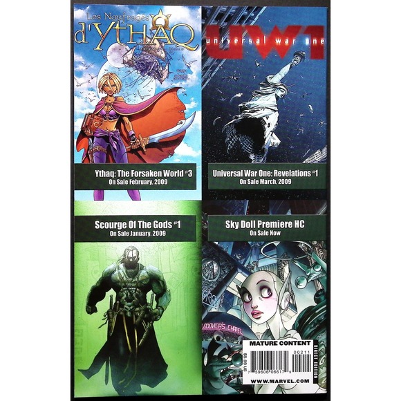 Ythaq The Forsaken World #1 #2 #3 Complete Marvel Soleil Set Adrien Floch VF/NM - Picture 6 of 10